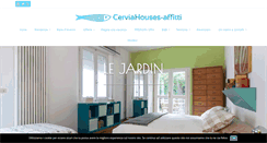 Desktop Screenshot of cerviahouses-affitti.com